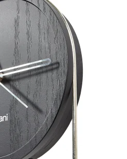 Sale Beliani Orologio da parete SIERRE 20 cm Nero Argento Nero