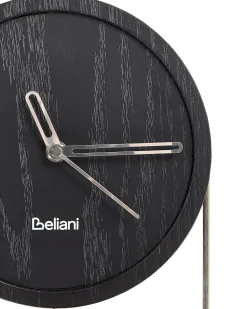 Sale Beliani Orologio da parete SIERRE 20 cm Nero Argento Nero