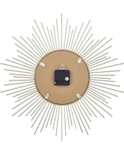 Sale Beliani Orologio da parete SOLURA 45 cm Metallo Oro Oro Grigio