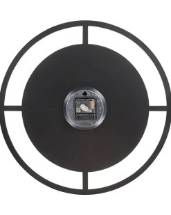 Sale Beliani Orologio da parete TRIENT 40 cm Metallo Nero Oro Nero