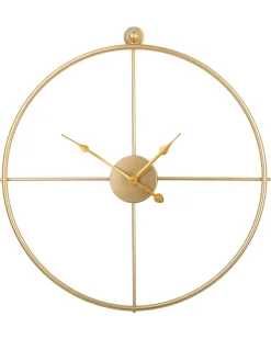 Best Beliani logio da parete ZUCHWIL 50 cm Metallo Oro