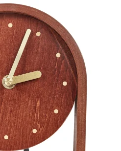 Discount Beliani Orologio FERDEN 15 cm Marrone Marrone Oro