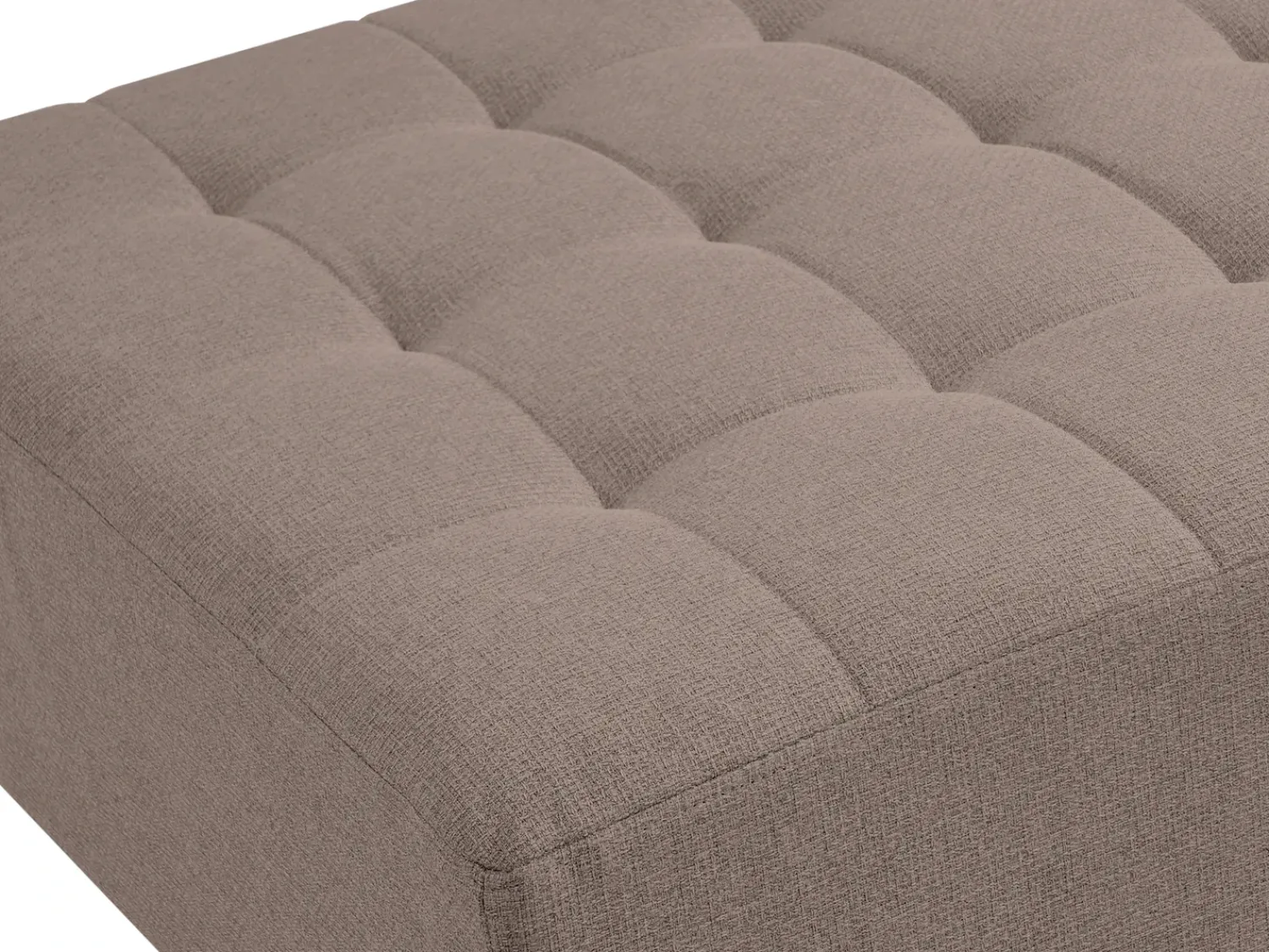 Clearance Beliani ABERDEEN Tessuto Tortora Beige Nero