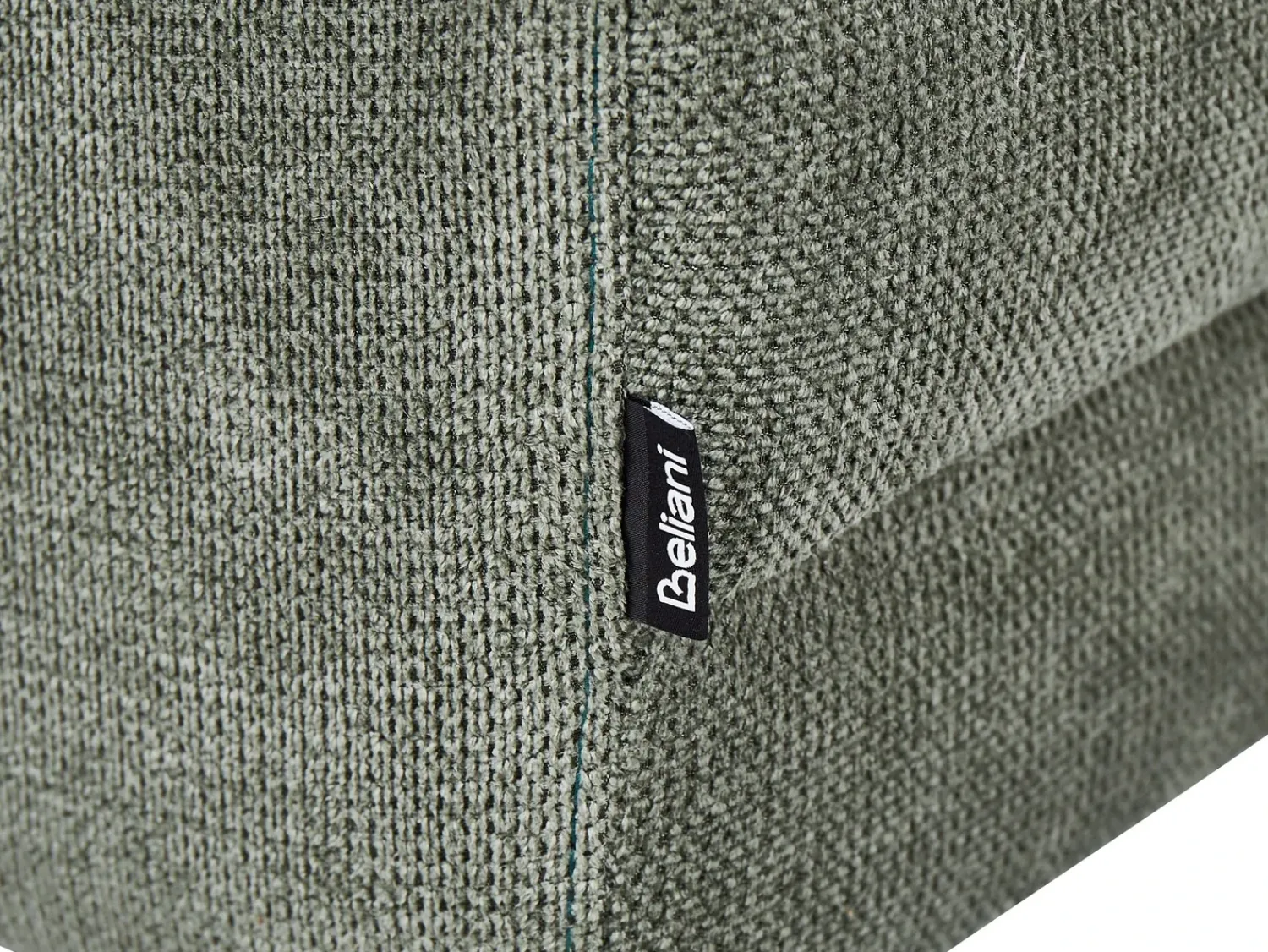 Outlet Beliani ALNES Tessuto Verde scuro Nero Verde