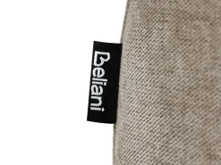 New Beliani AMLI Tessuto Beige Beige Marrone