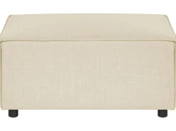 Sale Beliani APRICA Lino sintetico Beige Beige Nero