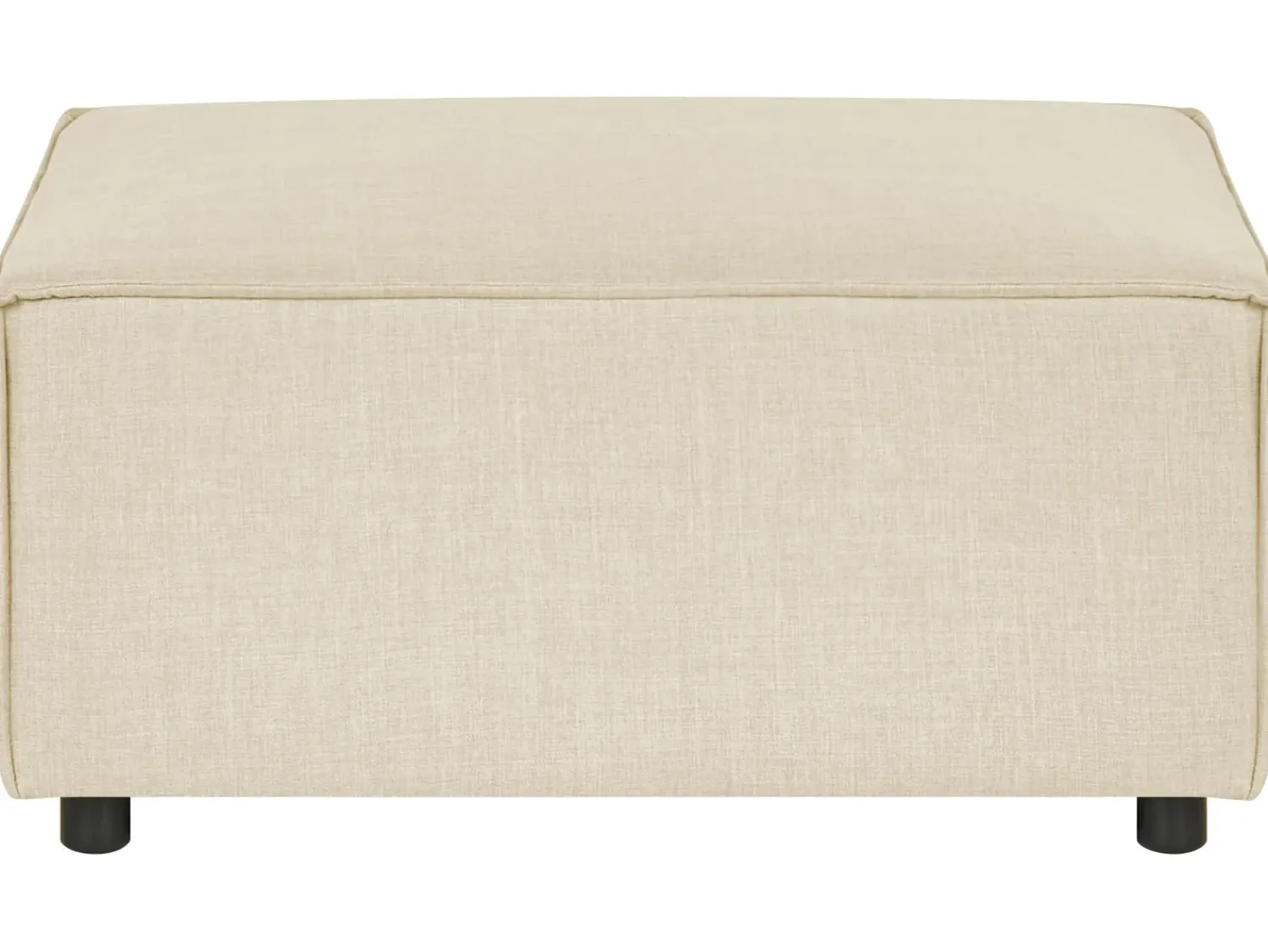 Sale Beliani APRICA Lino sintetico Beige Beige Nero