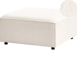 New Beliani ARDAL Bouclé Bianco sporco Bianco Nero