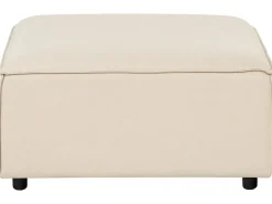 Outlet Beliani ARDAL Tessuto Beige Beige Nero
