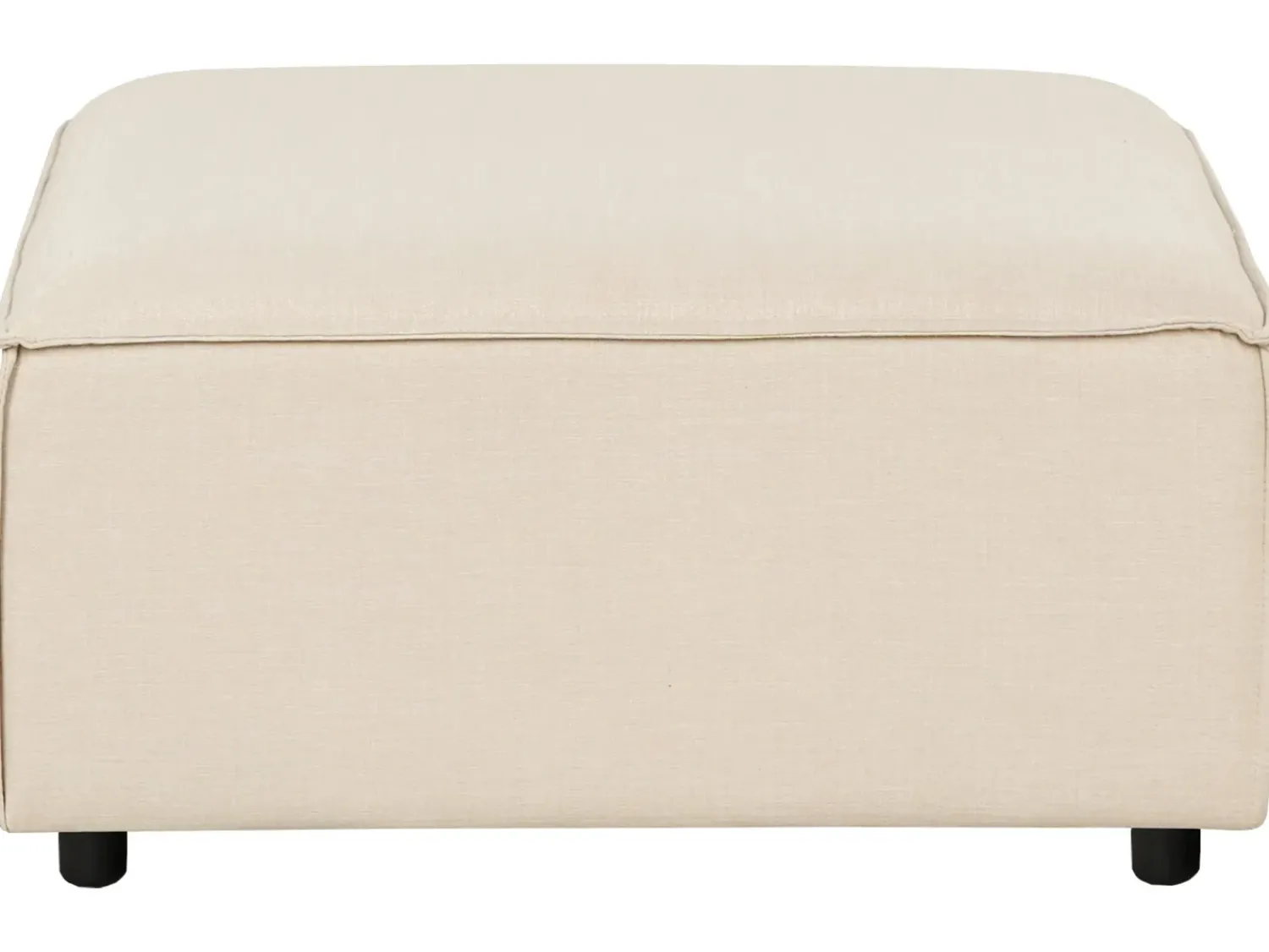 Outlet Beliani ARDAL Tessuto Beige Beige Nero