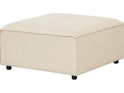Outlet Beliani ARDAL Tessuto Beige Beige Nero