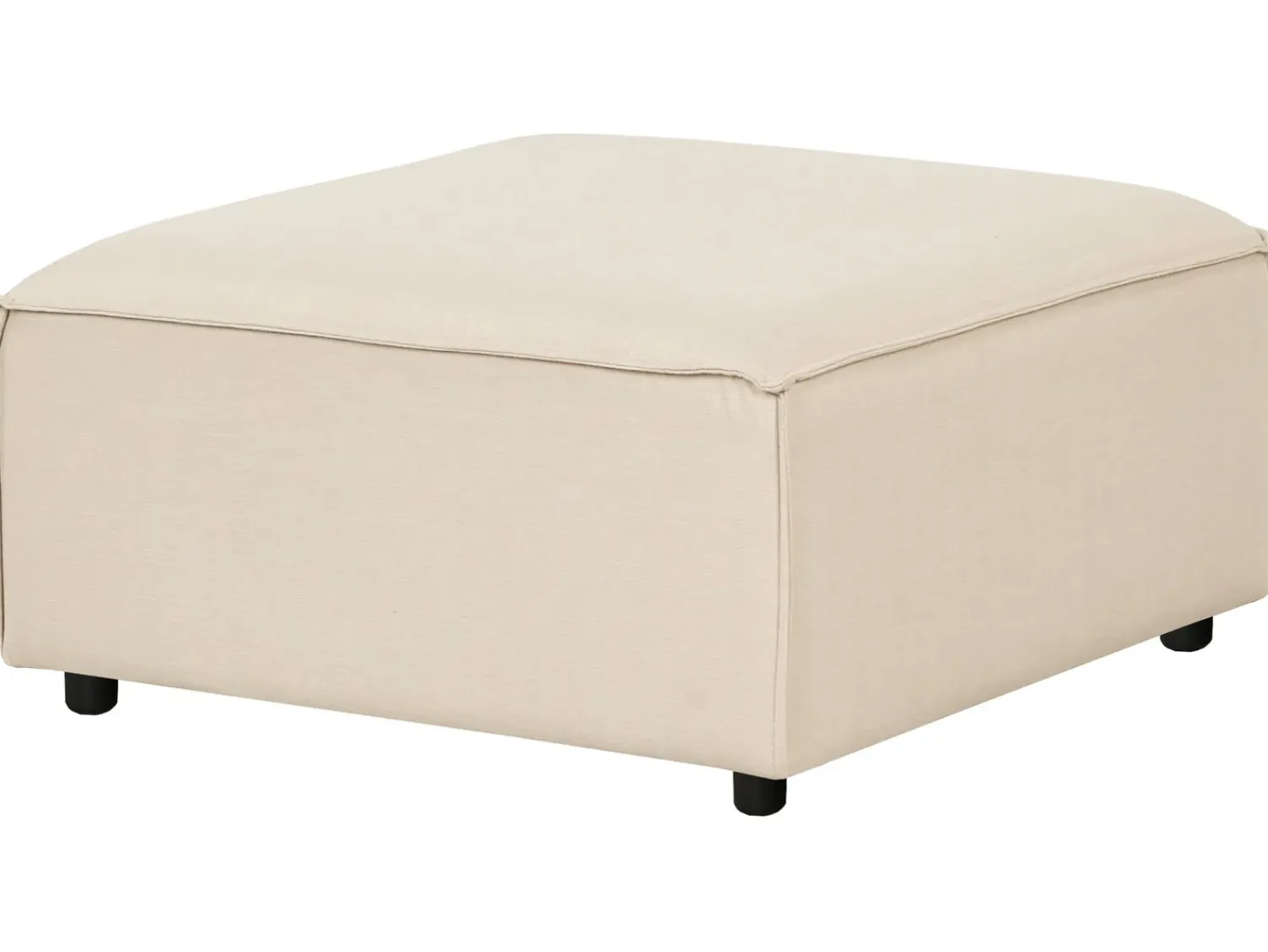 Outlet Beliani ARDAL Tessuto Beige Beige Nero