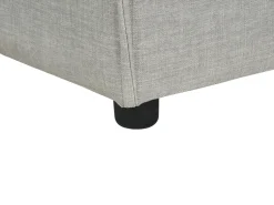 Beliani ARDAL Tessuto Grigio chiaro Grigio Nero