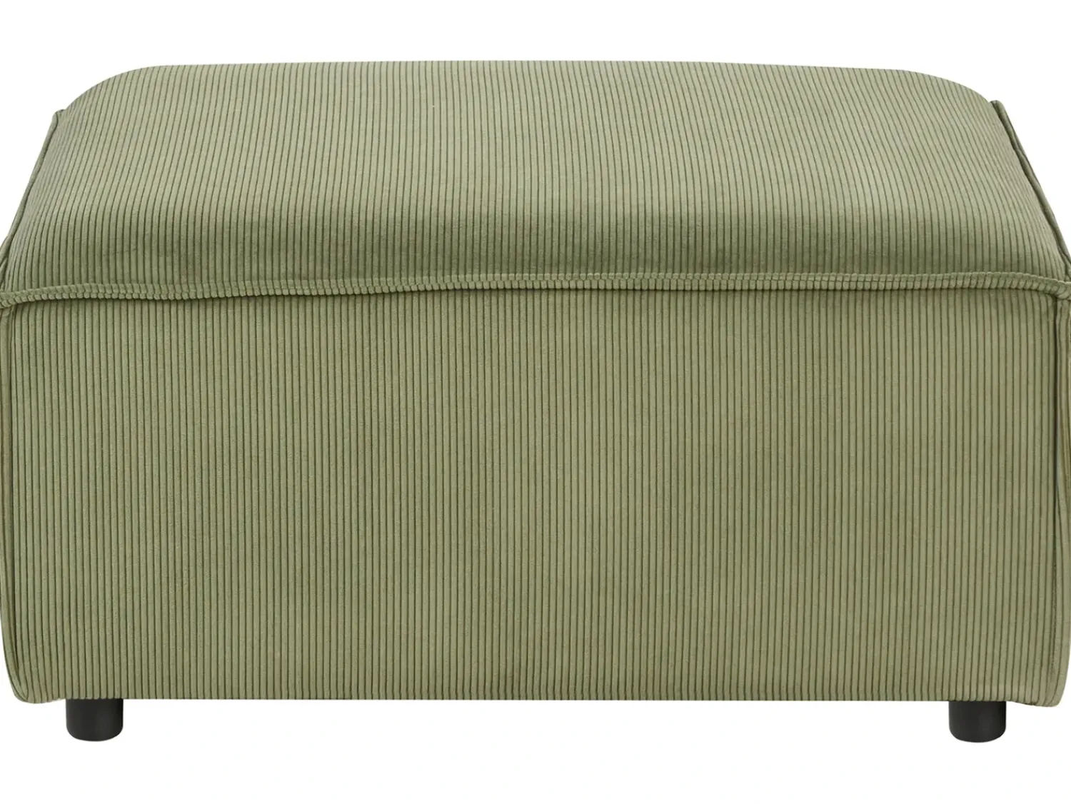 Outlet Beliani ARDAL Velluto a coste Verde Nero Verde