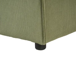 Outlet Beliani ARDAL Velluto a coste Verde Nero Verde