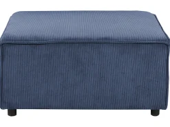Best Beliani ARDAL Velluto a coste Blu scuro Blu Nero