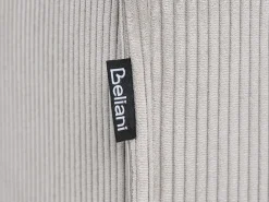 Clearance Beliani ARDAL Velluto a coste Tortora Beige Nero