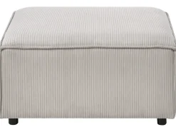 Clearance Beliani ARDAL Velluto a coste Tortora Beige Nero