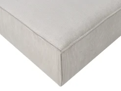 Clearance Beliani ARDAL Velluto a coste Tortora Beige Nero