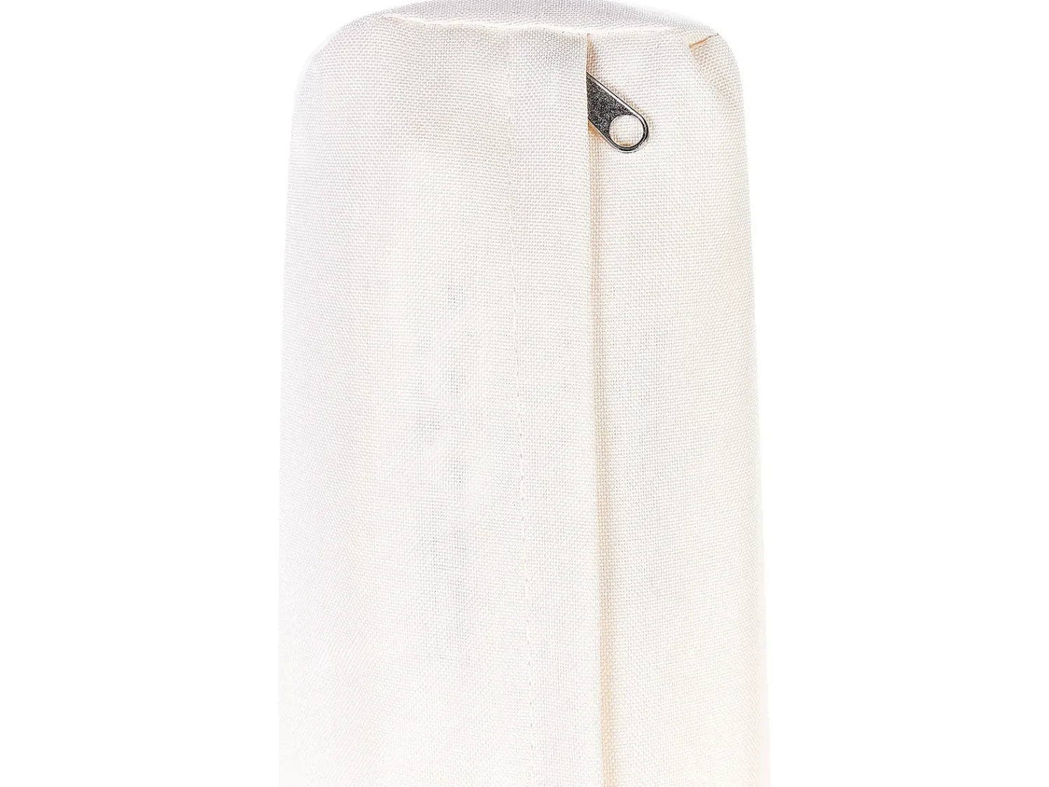 Clearance Beliani Ottomana da giardino CERRETO Bambù Bianco sporco Bianco Marrone