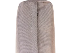 New Beliani Ottomana da giardino CERRETO Bambù Tortora Beige Marrone Grigio