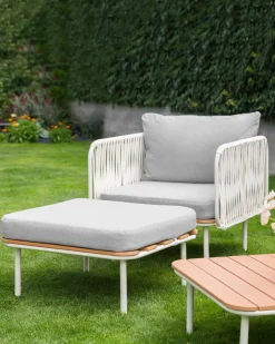 Discount Beliani SENISE Metallo Grigio Bianco Grigio
