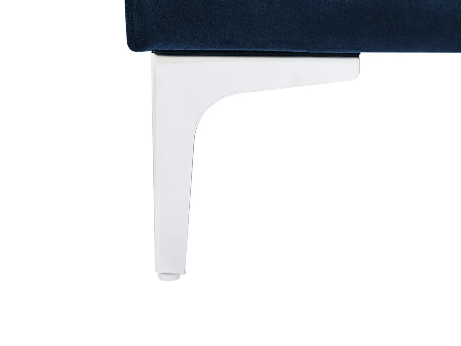 Hot Beliani EVJA Velluto marino Blu