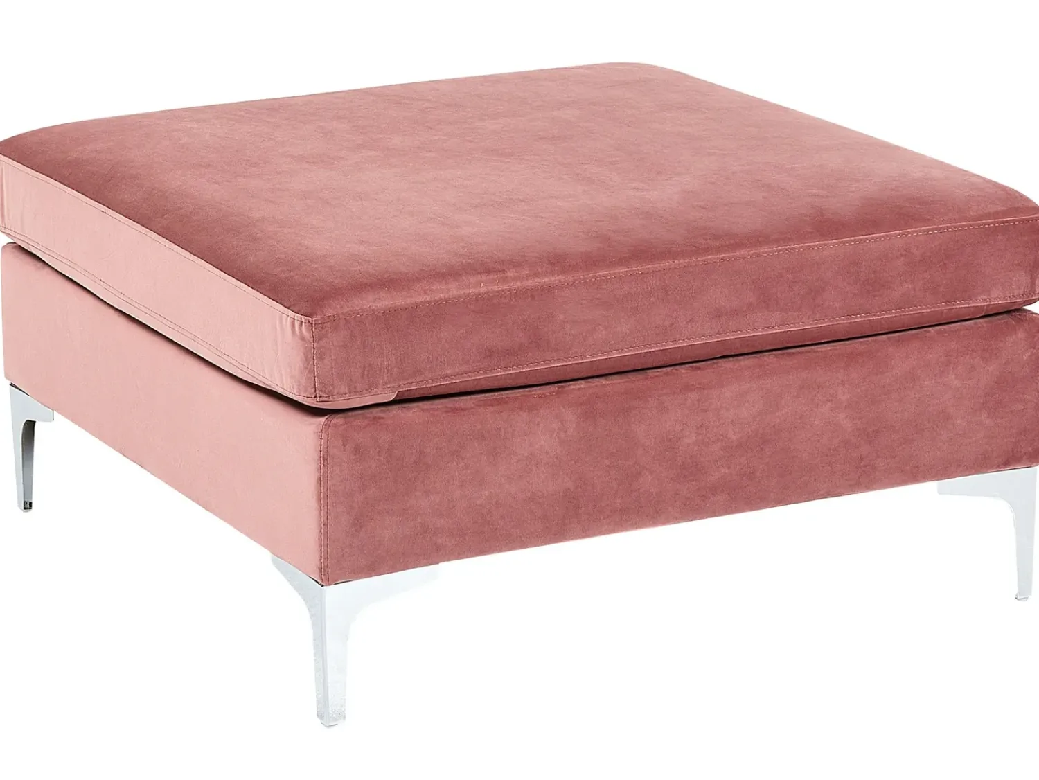 Discount Beliani EVJA Velluto Rosa