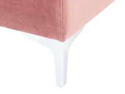 Discount Beliani EVJA Velluto Rosa