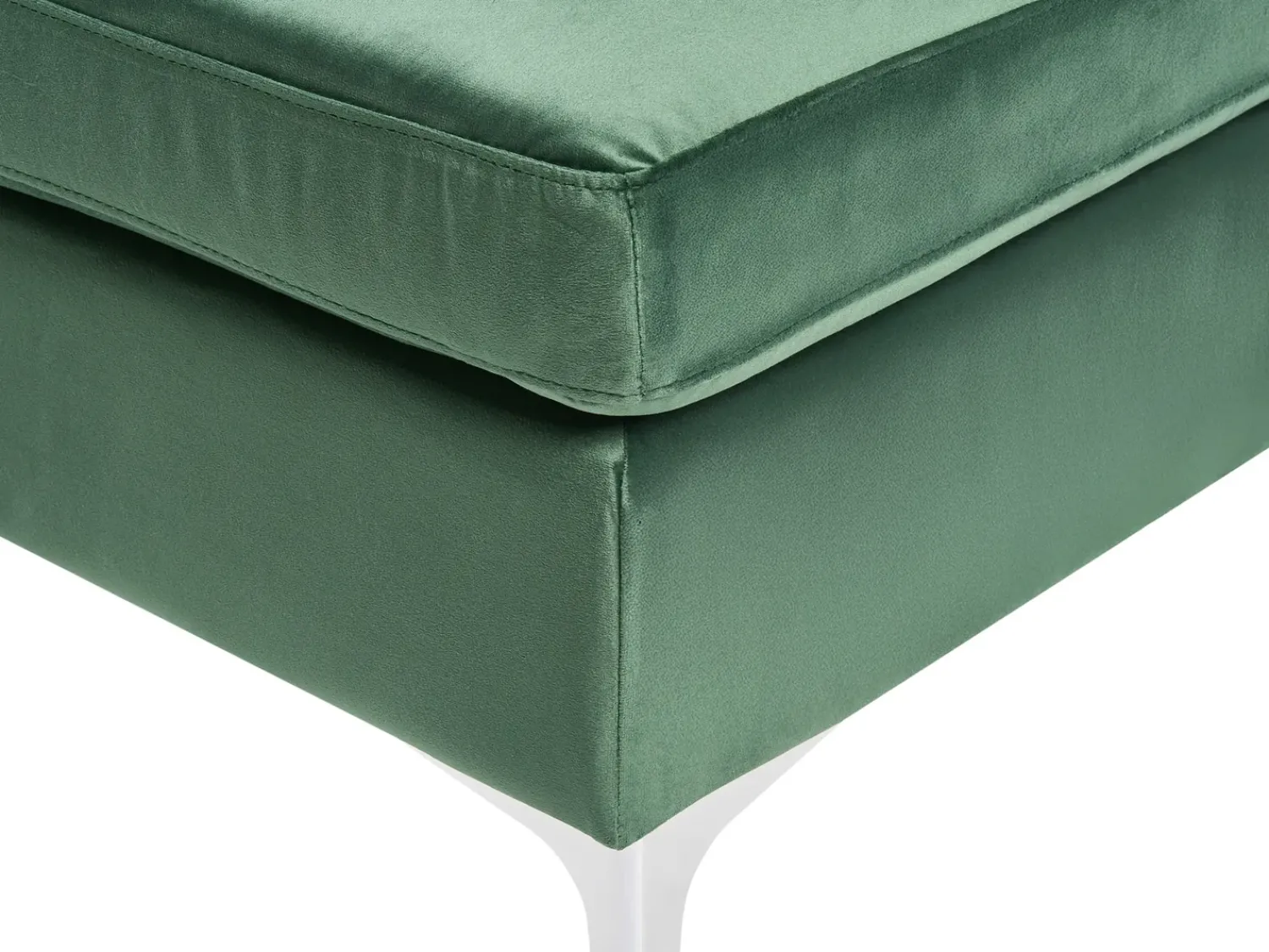 Outlet Beliani EVJA Velluto Verde