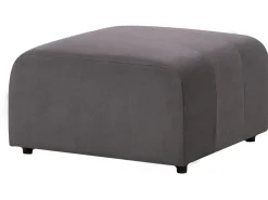 Discount Beliani FALSTERBO Velluto scuro Grigio
