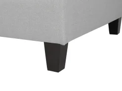 Discount Beliani FEVIK Tessuto Grigio chiaro Grigio Nero
