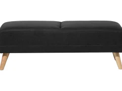 New Beliani FLORLI Tessuto Nero Marrone Nero