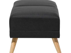 New Beliani FLORLI Tessuto Nero Marrone Nero