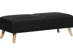 New Beliani FLORLI Tessuto Nero Marrone Nero