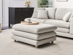Outlet Beliani HEDEN Tessuto Beige Beige Marrone