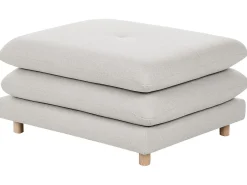 Outlet Beliani HEDEN Tessuto Beige Beige Marrone