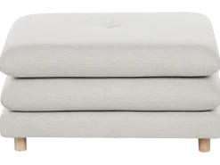 Outlet Beliani HEDEN Tessuto Beige Beige Marrone