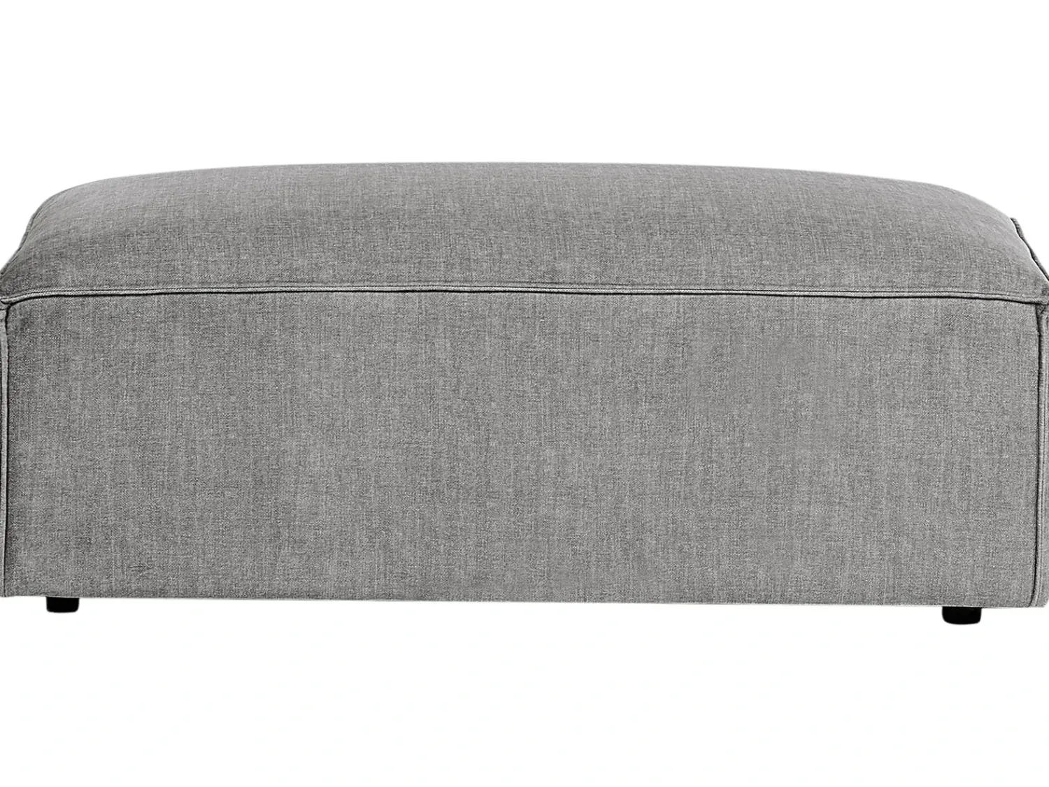 Outlet Beliani HELLNAR Tessuto Grigio