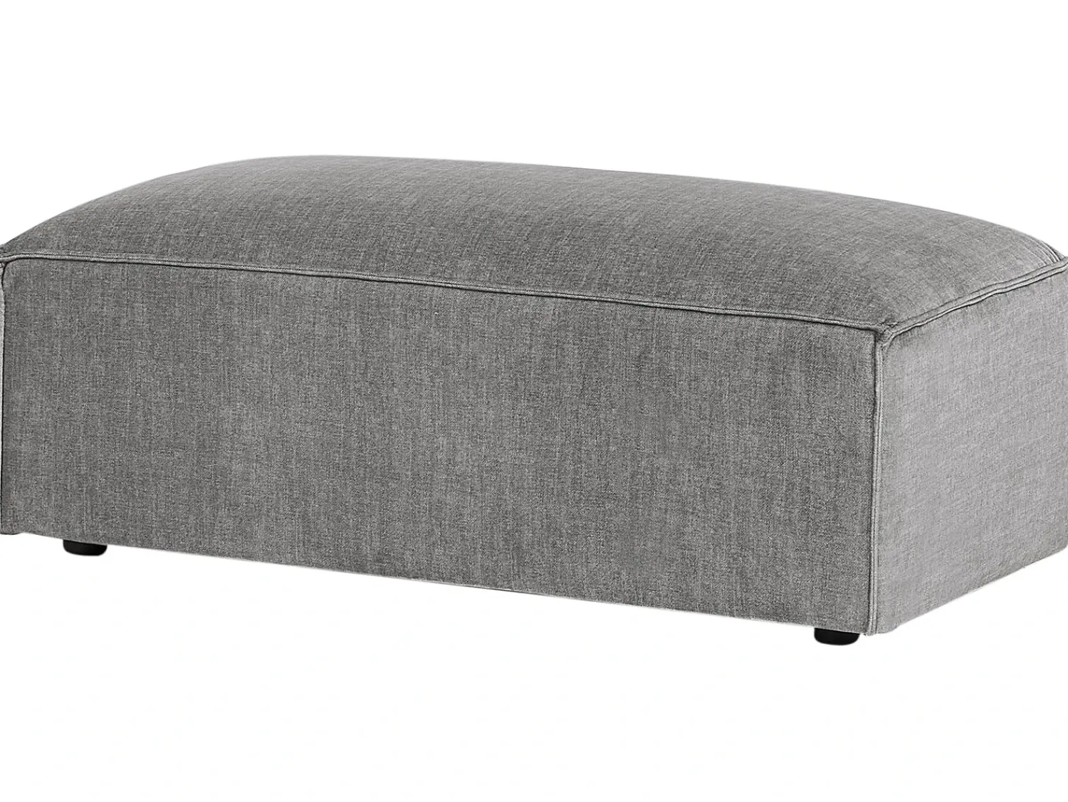 Outlet Beliani HELLNAR Tessuto Grigio