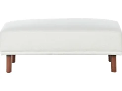 New Beliani HOLT Bouclé Bianco Bianco Marrone