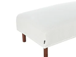 New Beliani HOLT Bouclé Bianco Bianco Marrone