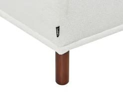 New Beliani HOLT Bouclé Bianco Bianco Marrone