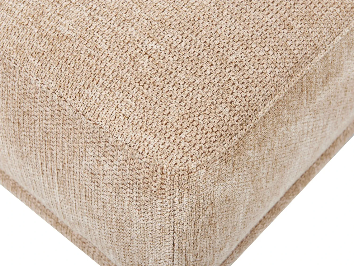 Discount Beliani HOLT Tessuto Beige Beige Marrone