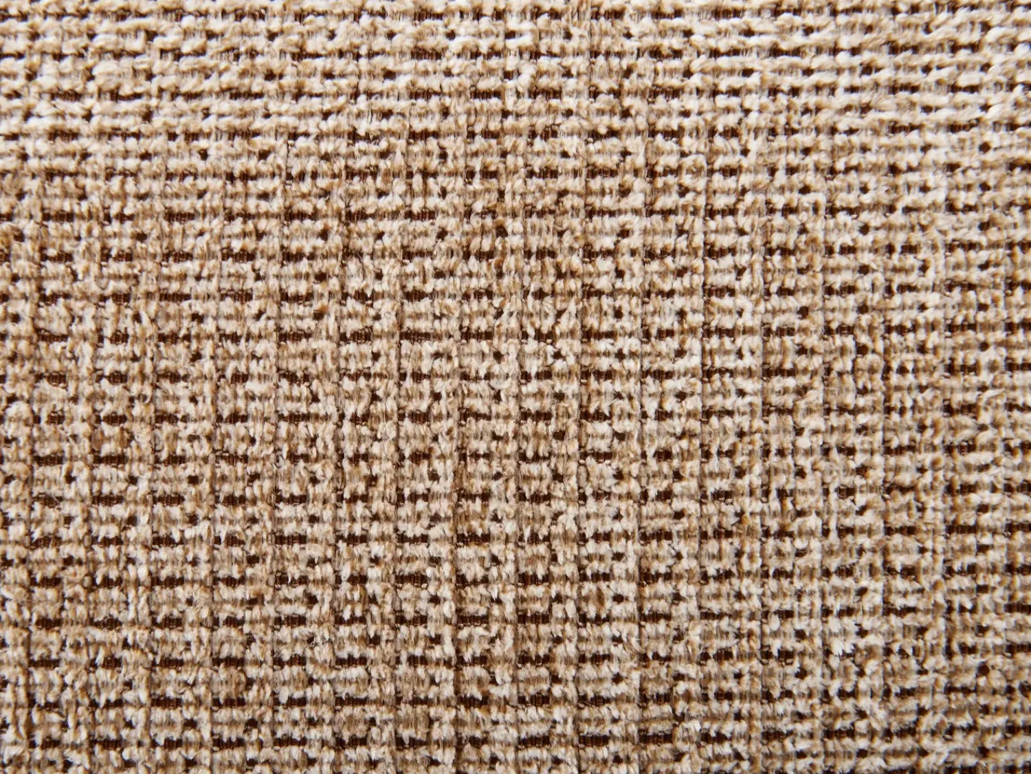 Discount Beliani HOLT Tessuto Beige Beige Marrone