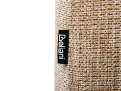 Discount Beliani HOLT Tessuto Beige Beige Marrone