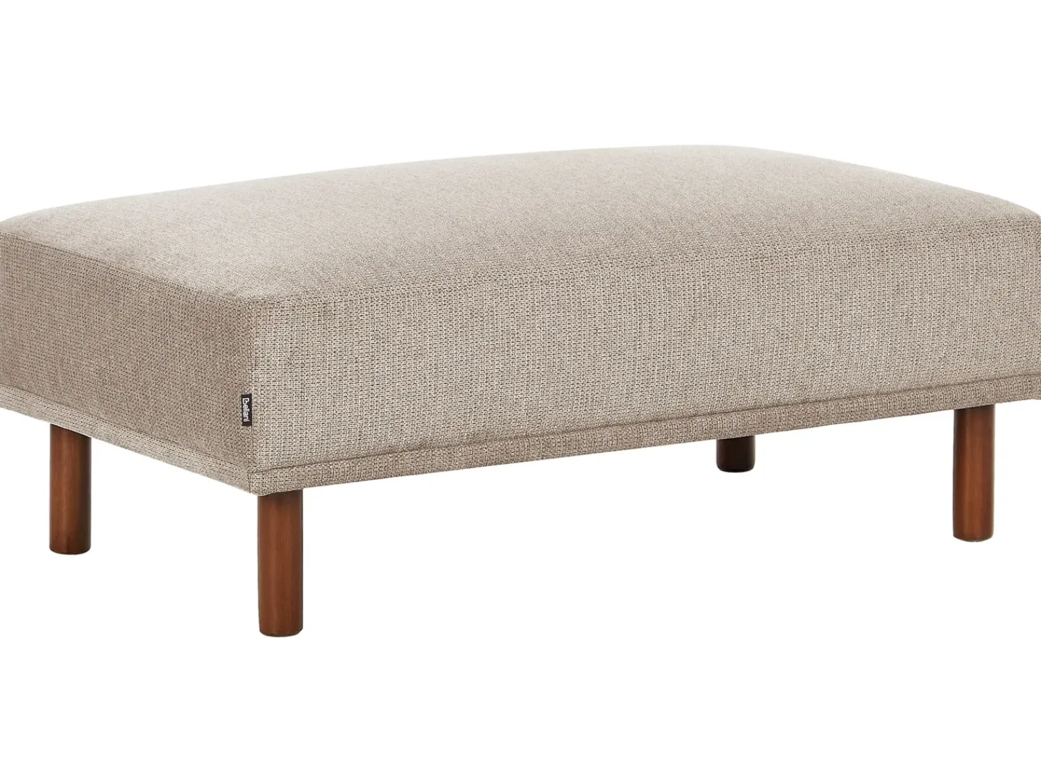 Discount Beliani HOLT Tessuto Tortora Beige Marrone