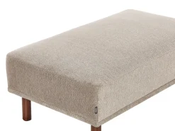 Discount Beliani HOLT Tessuto Tortora Beige Marrone
