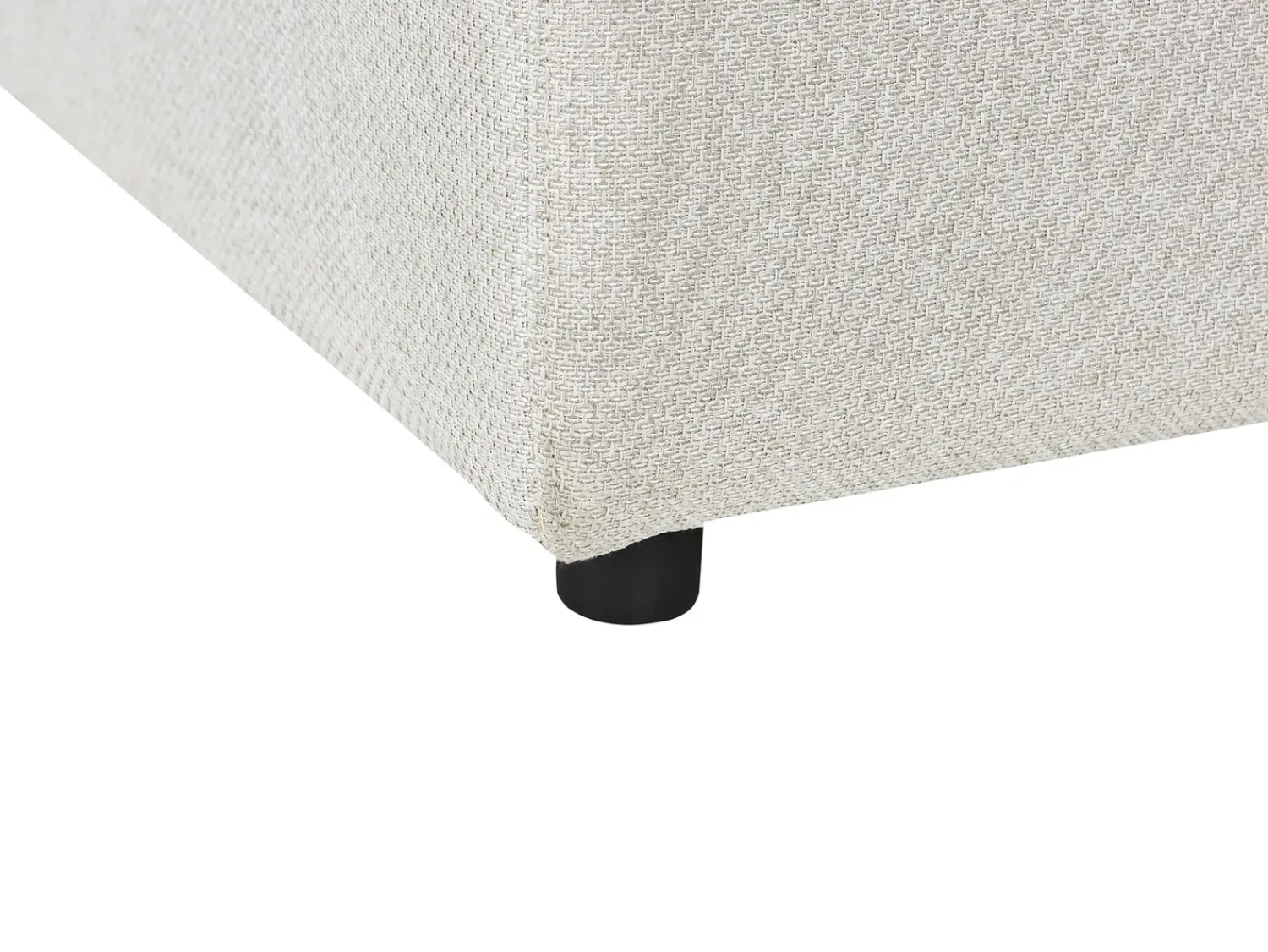 Beliani INNVIK Tessuto chiaro Beige
