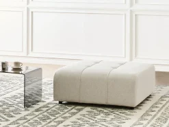 Beliani INNVIK Tessuto chiaro Beige